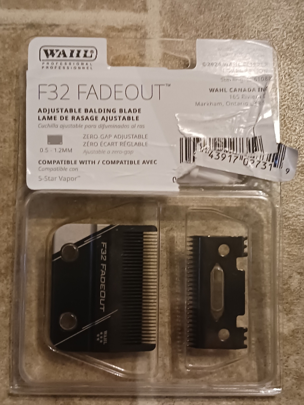 Wahl F32 Fadeout Clipper Blade